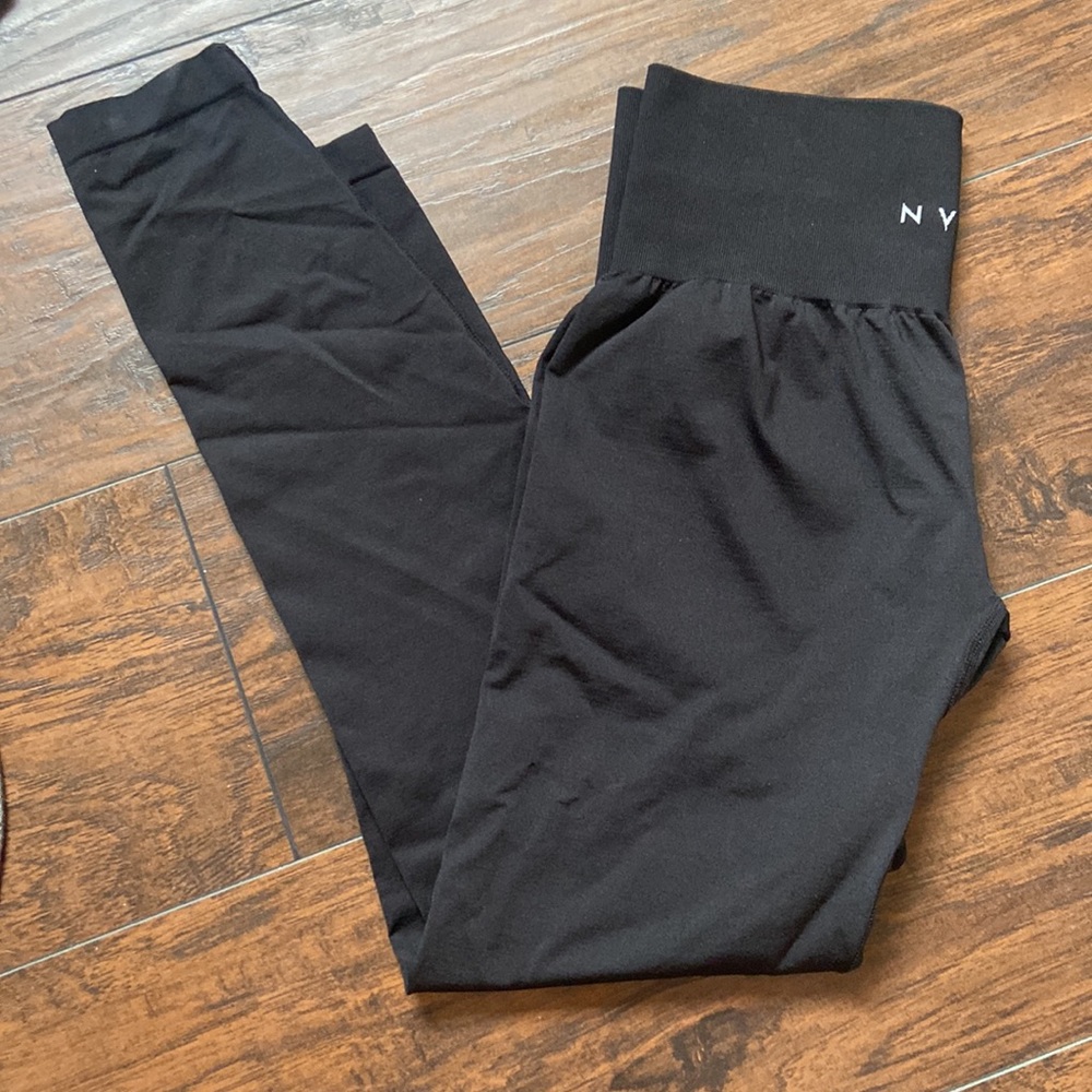brand new never worn NVGTN black work out leggings